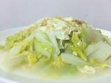 鸡蛋清汤娃娃菜