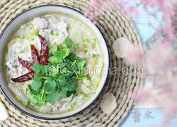 酸菜肉片