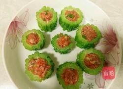 苦瓜酿肉的做法图解6