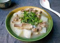 白萝卜炖羊排