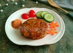 黑胡椒胡萝卜猪肉饼