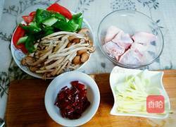 茶树菇炒翅中的做法图解1