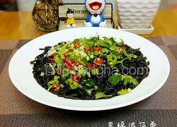 凉拌蕨根粉