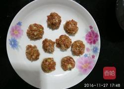 红烧丸子的做法图解4