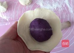 开口笑紫薯包的做法图解7