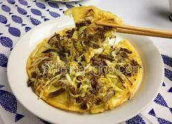 牛肉韭黄煎饼