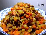 陕西风味～胡萝卜丁肉辣子的做法[图]