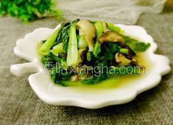 小白菜炒香菇