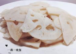 美味素炒藕片