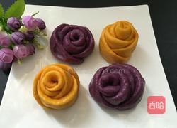 玫瑰花馒头的做法图解12