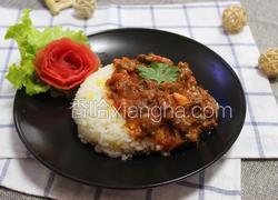 孜然牛肉柿子饭