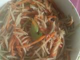 青椒土豆胡萝卜丝的做法[图]