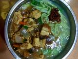 豆腐臊子蔬菜面