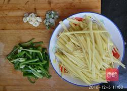 醋溜土豆丝的做法图解1
