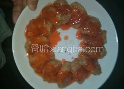 茄汁煎肉饼
