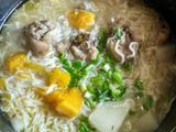 鸡肉南瓜萝卜汤粉的做法[图]