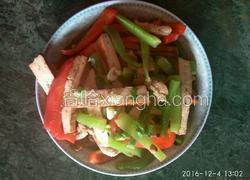 肉丝炒豆腐干