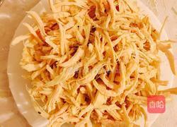 完美减肥健身小零食-烤鸡胸丝儿的做法图解2