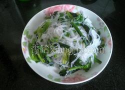 凉拌粉丝菠菜