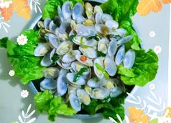 香葱炒花甲