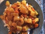 咖喱土豆鸡肉盖饭