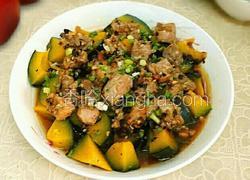 豉汁排骨蒸南瓜