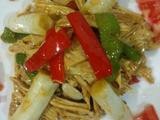 蚝油烩腐竹