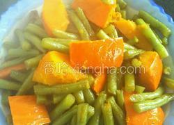 豆角炖南瓜