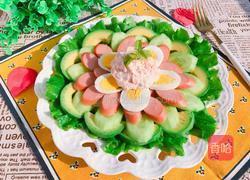 牛油果脆皮肠沙拉的做法图解10