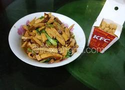 豆腐干红烧香菜