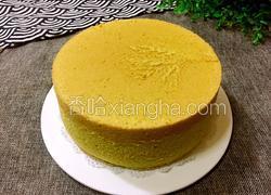 菠菜汁戚风蛋糕-八寸