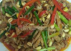 黄豆芽炒肉丝
