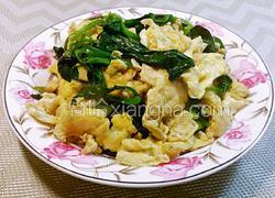 菠菜炒鸡蛋