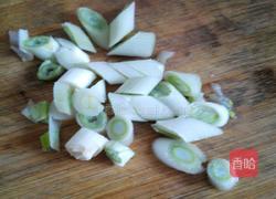 肉炒香菇油菜的做法图解3