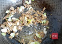 肉炒香菇油菜的做法图解6