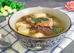 鸭架豆腐汤