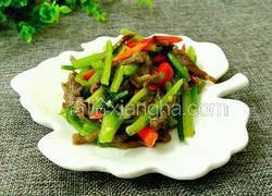 辣椒芹菜炒牛肉