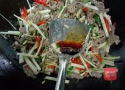 芹菜炒牛肉的做法图解7