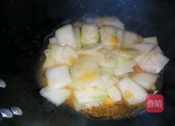 青椒冬瓜虾皮的做法图解3