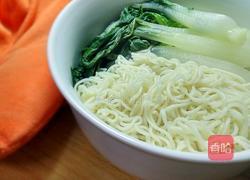 清淡小白菜饼面（电饭煲版）的做法图解6