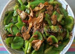 青椒孜然肉片