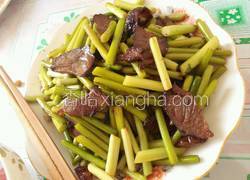 蒜薹炒腊肉