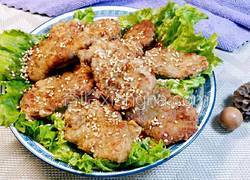 干煎五香里脊肉