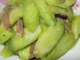 香肠炒青瓜