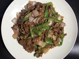 【尖椒炒牛肉】