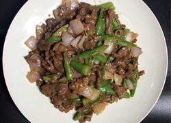 【尖椒炒牛肉】