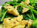 菠菜炒鸡蛋