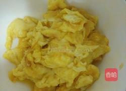 菠菜炒鸡蛋的做法图解4