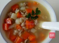 宝宝辅食羊肉胡萝卜土豆汤的做法图解5