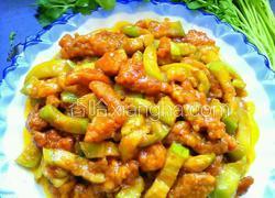肉段烧茄条
